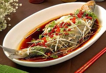 蔥油白魚